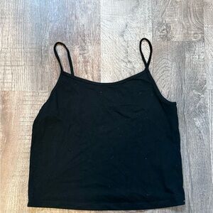 Black Spaghetti Strap Top